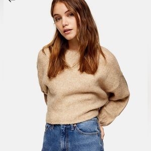 Topshop Crop Sweater